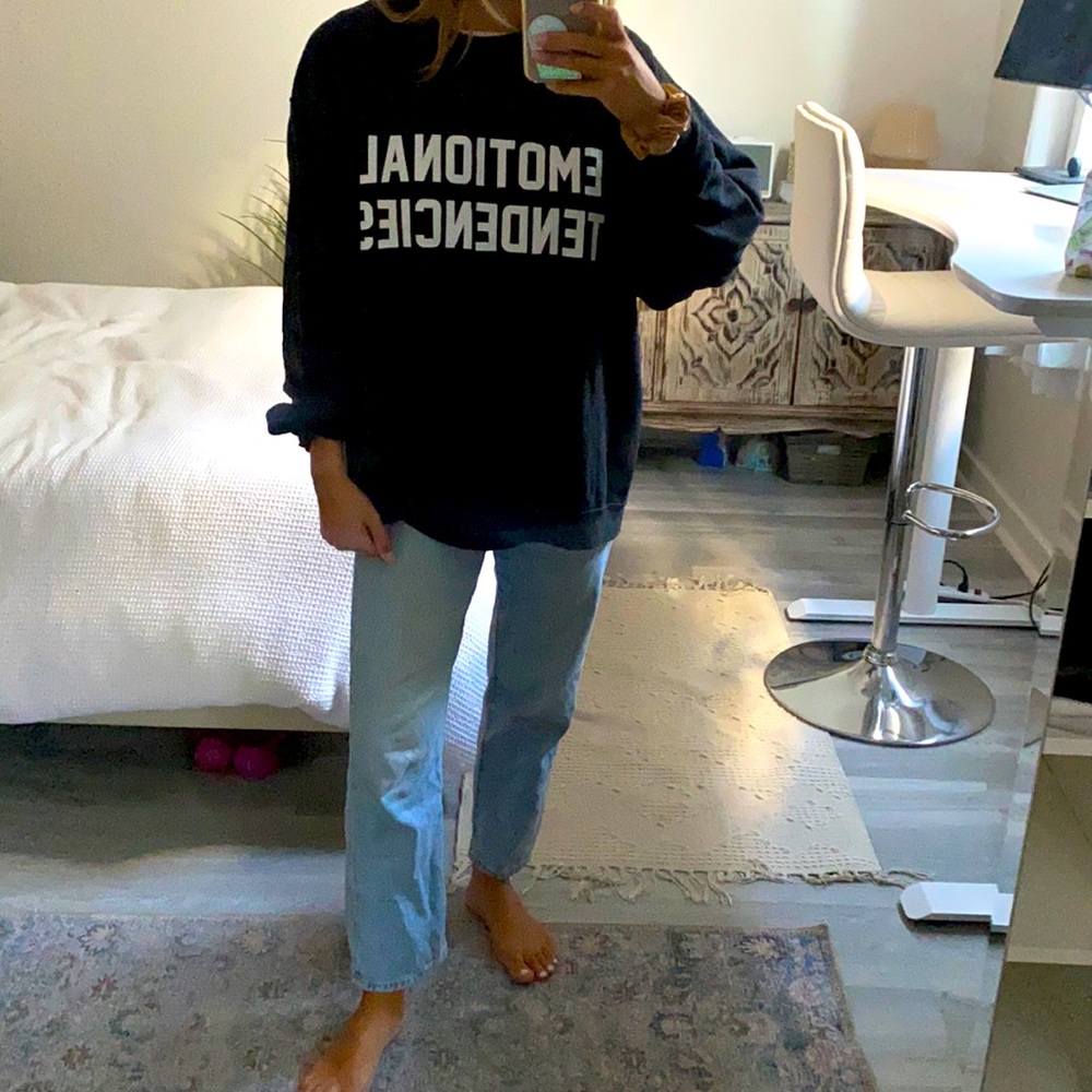 Reformation oversized crewneck